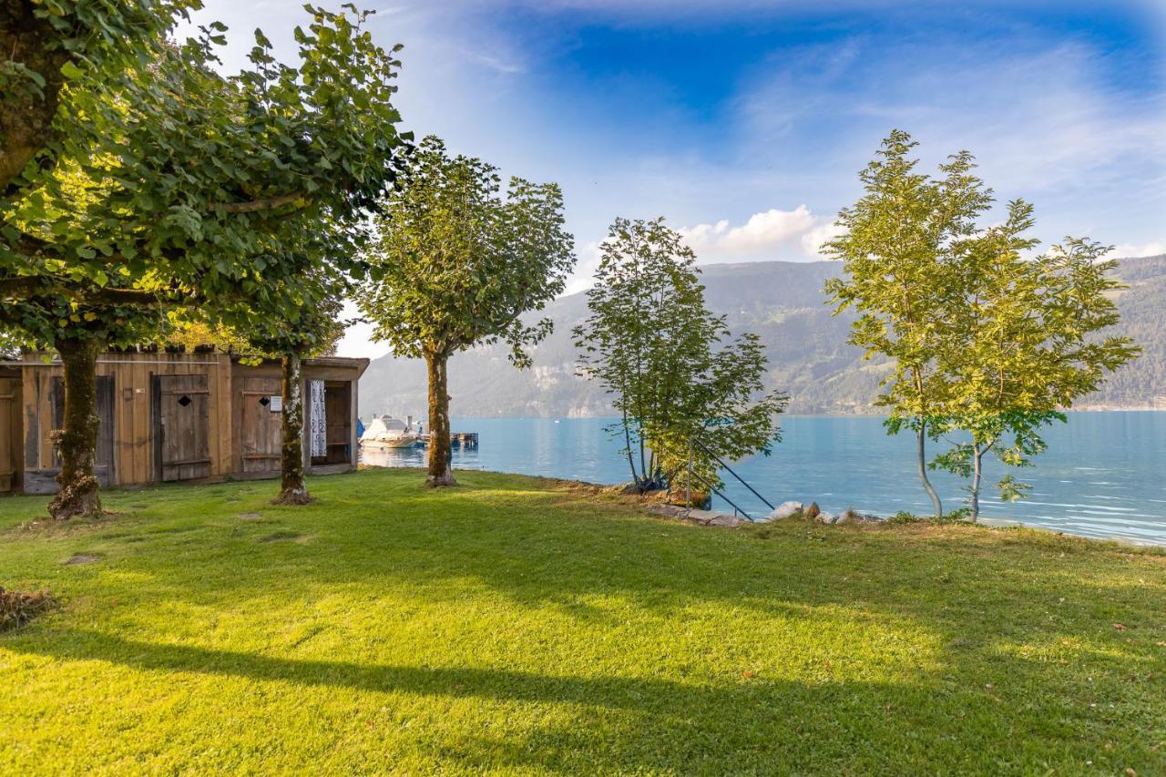 Strandhuesli Directly On Lake Thun Darligen Экстерьер фото